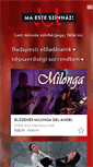 Mobile Screenshot of maesteszinhaz.hu